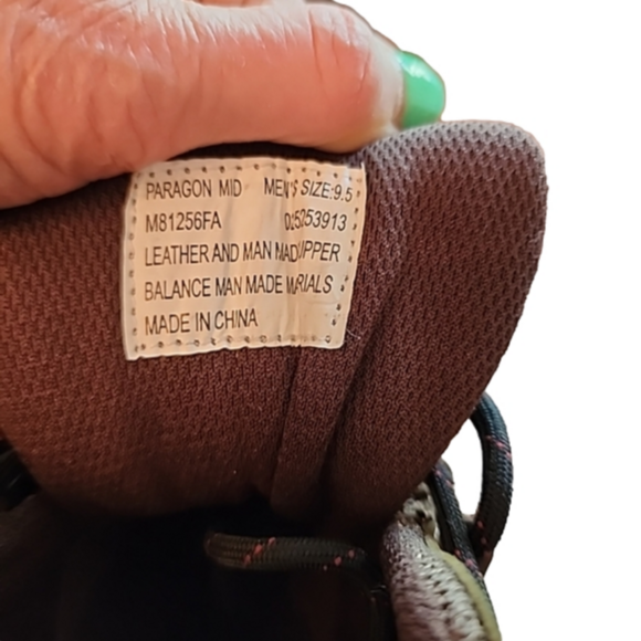 Men's Brown Lace Up Reinforced Toe Waterproof Hiking Boots Alpine Design, NIB - Picture 7 of 11